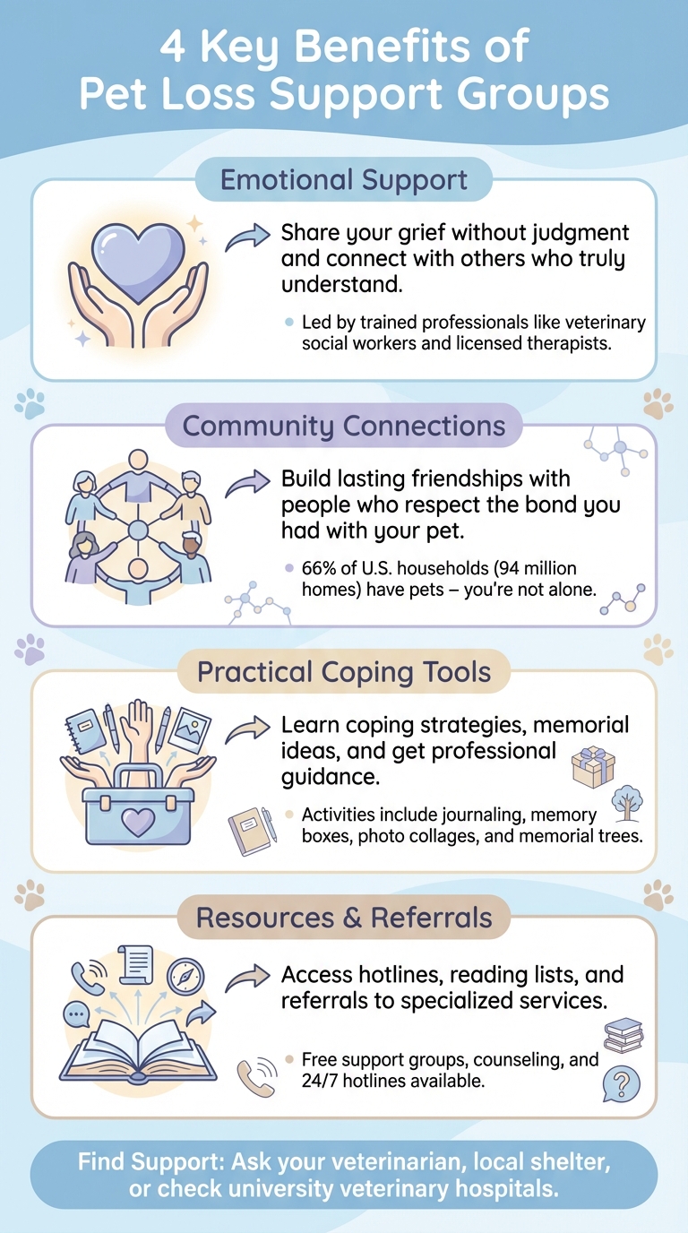4 Key Benefits of Pet Loss Support Groups