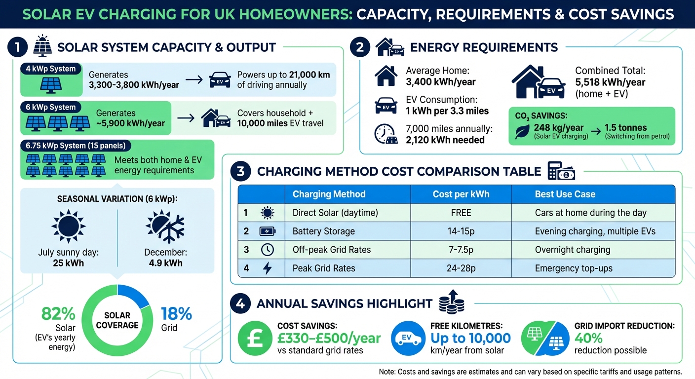 Solar EV Charging Methods Cost Comparison and System Requirements