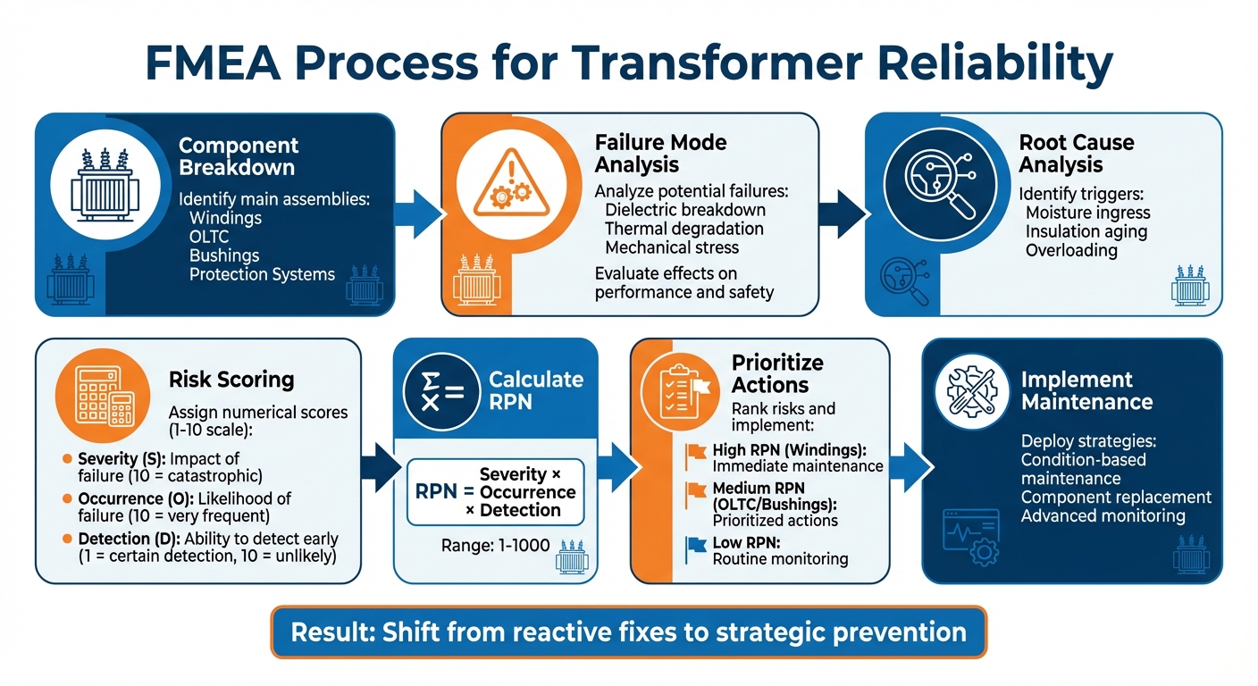 FMEA Process for Power Transformer Risk Assessment