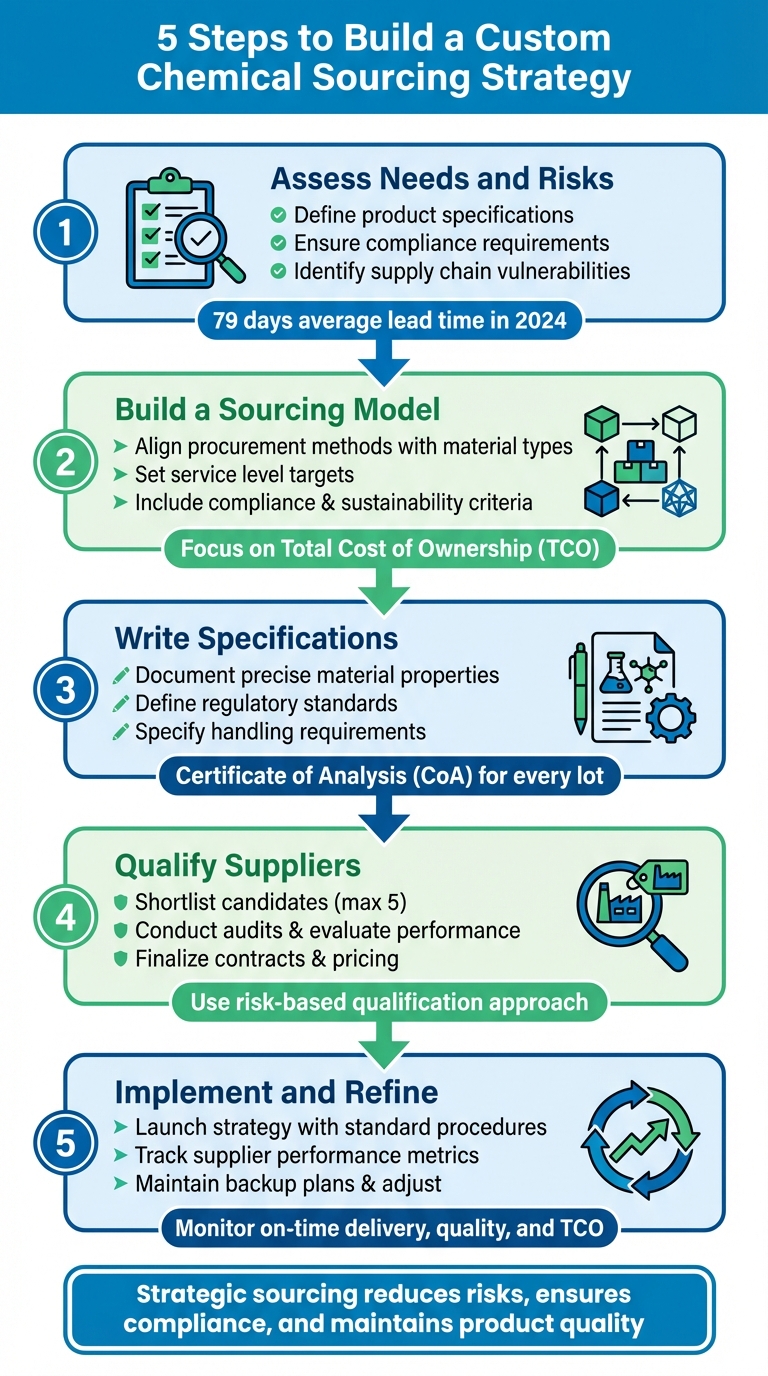 5-Step Chemical Sourcing Strategy Framework