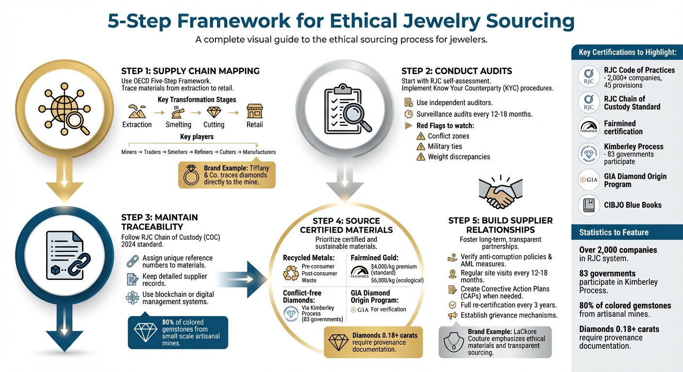 5-Step Framework for Ethical Jewelry Sourcing