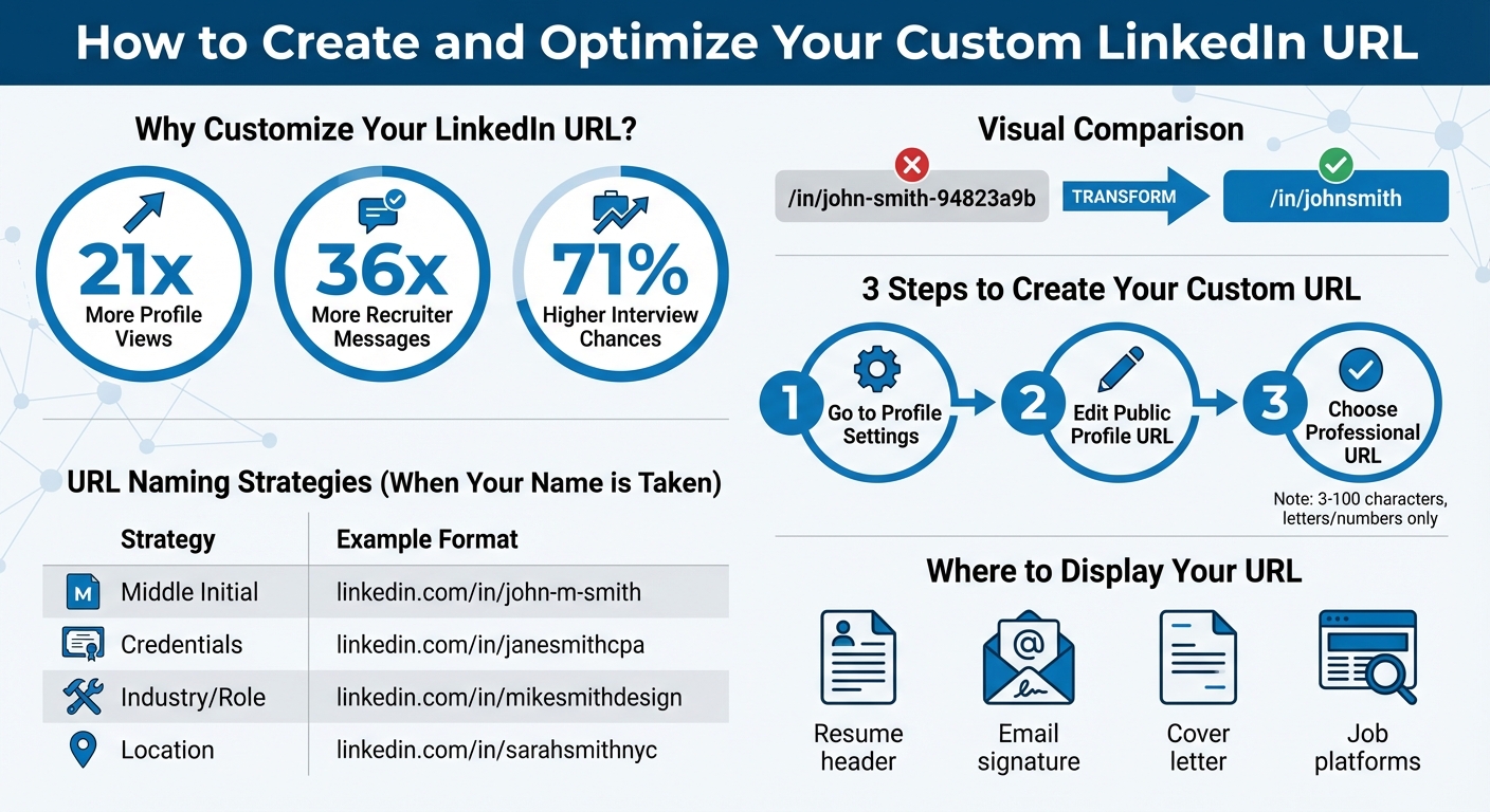 How to Create and Optimize Your Custom LinkedIn URL in 3 Steps