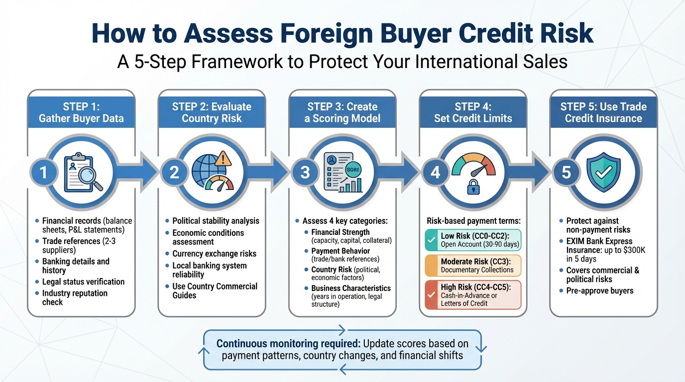5-Step Process for Assessing Foreign Buyer Credit Risk