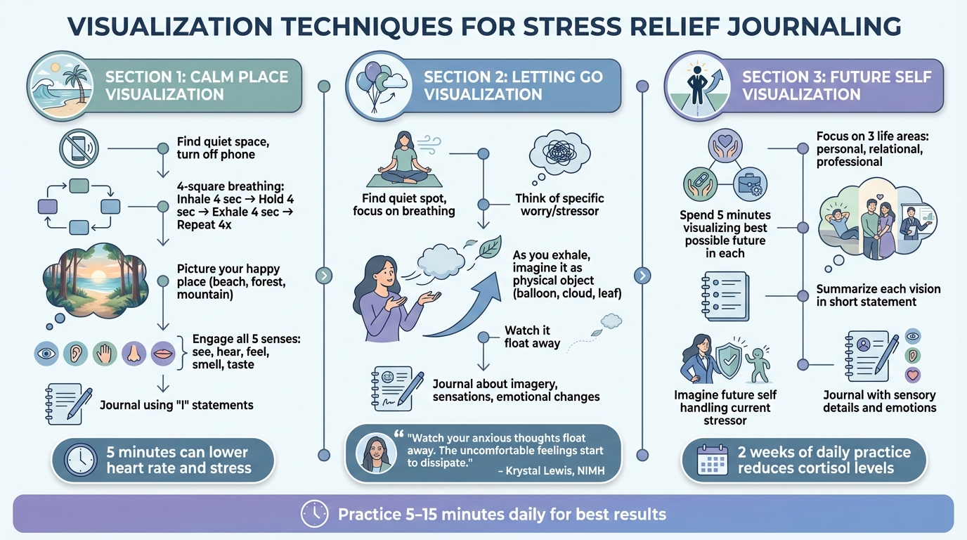 3 Visualization Techniques for Stress Relief Journaling