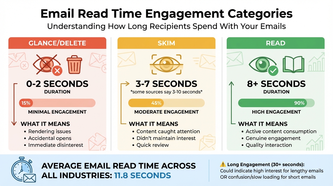 Email Engagement Categories: Read Time Thresholds and Meanings