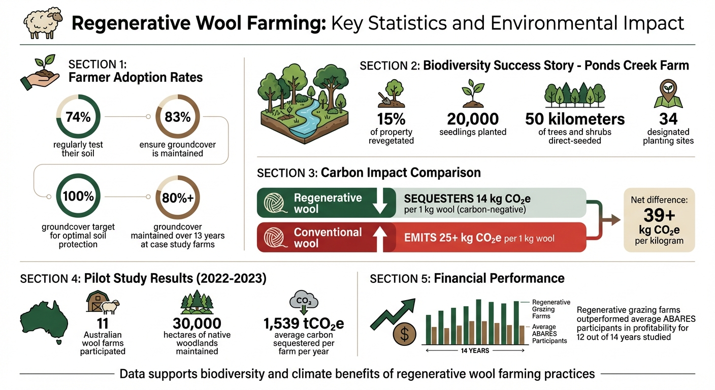 Regenerative Wool Farming: Key Statistics and Environmental Impact
