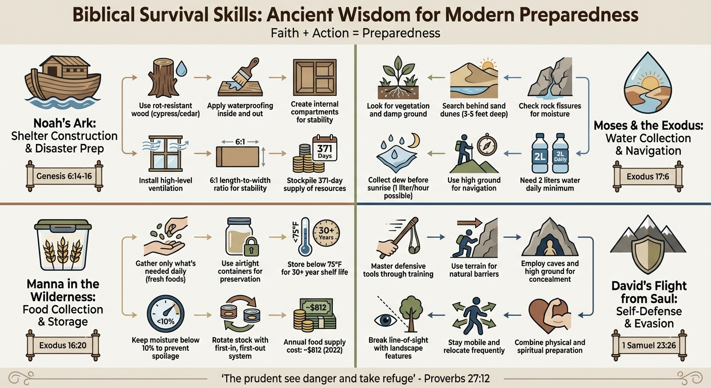 Biblical Survival Lessons: 4 Ancient Stories with Modern Applications