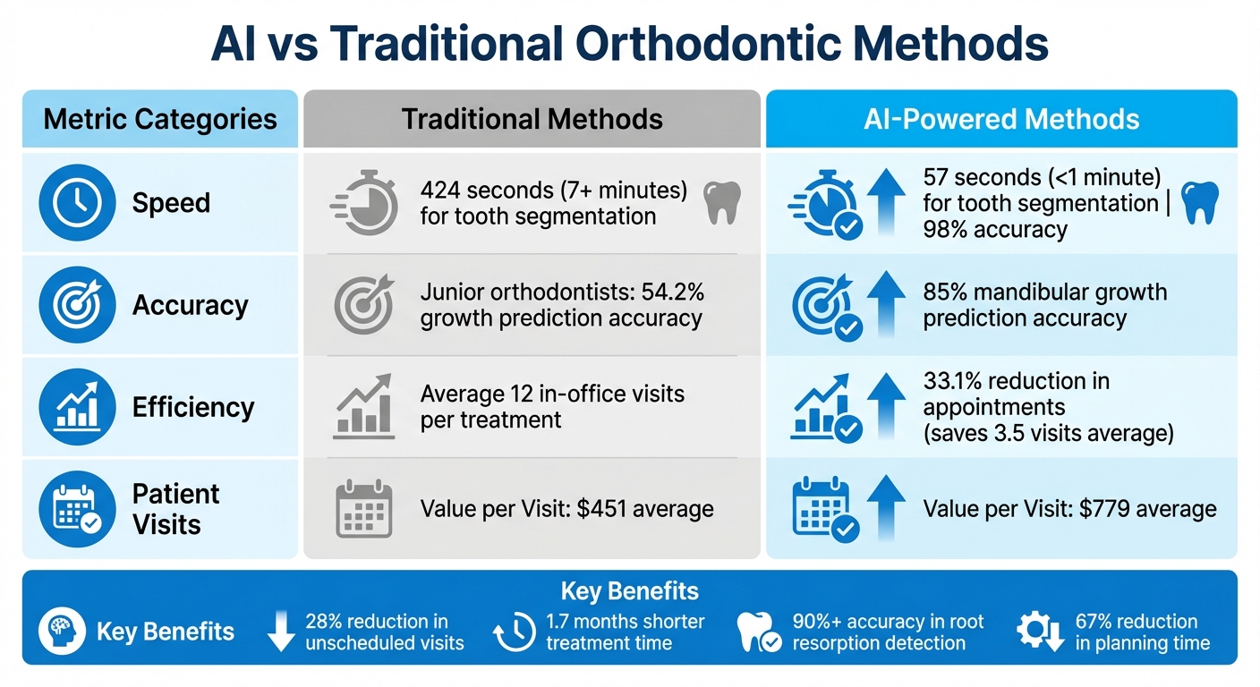 AI vs Traditional Orthodontic Methods: Speed, Accuracy, and Efficiency Comparison