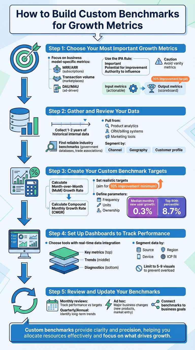5-Step Process for Building Custom Growth Benchmarks