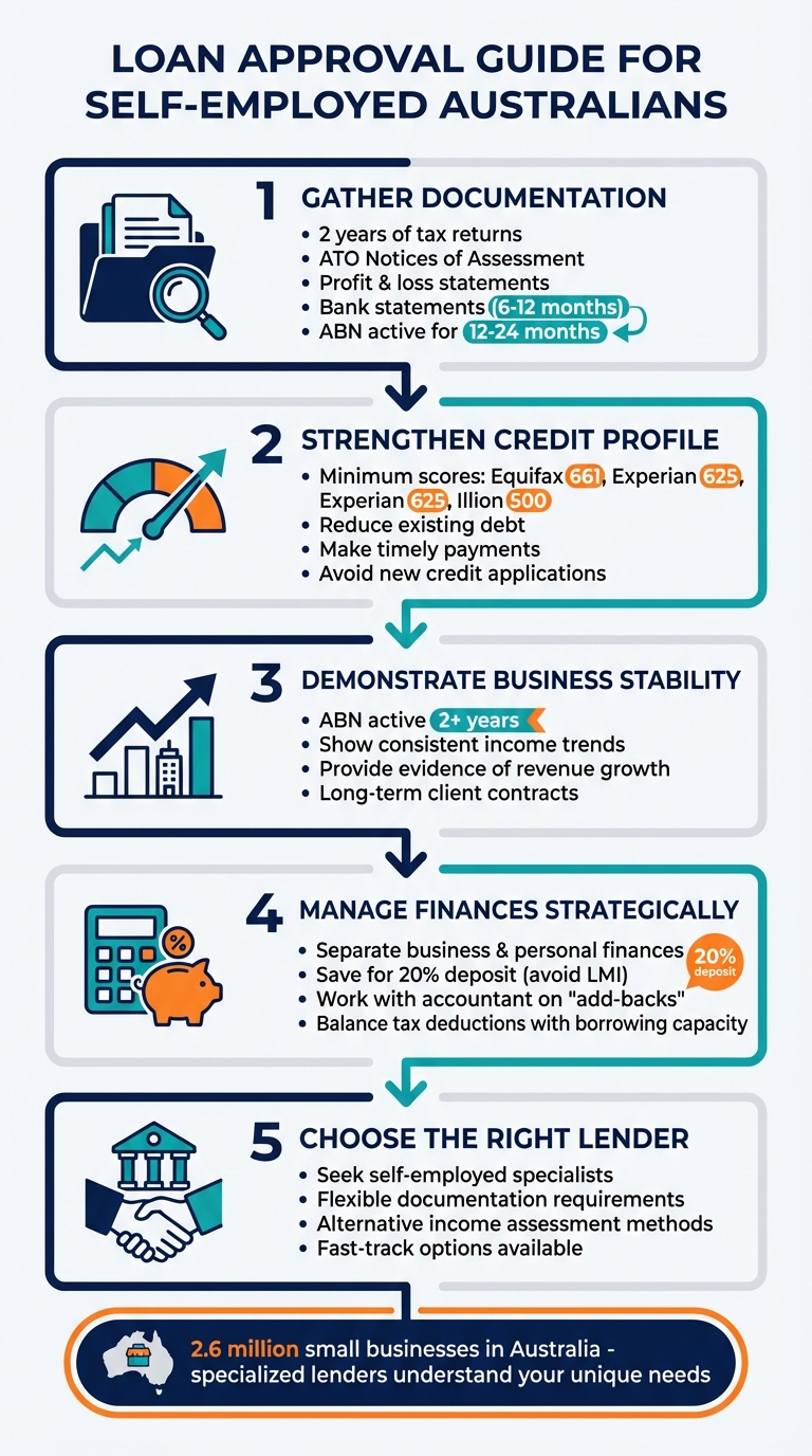 5 Essential Steps for Self-Employed Loan Approval in Australia