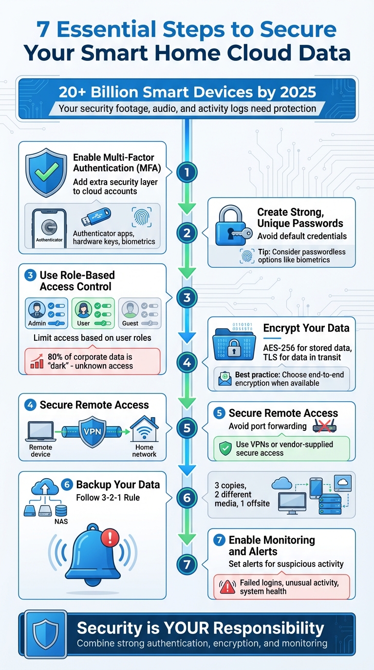 7 Essential Steps to Secure Smart Home Cloud Data