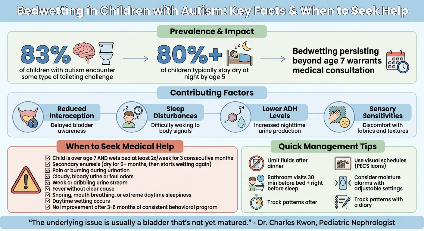 Bedwetting in Children with Autism: Key Statistics and Warning Signs