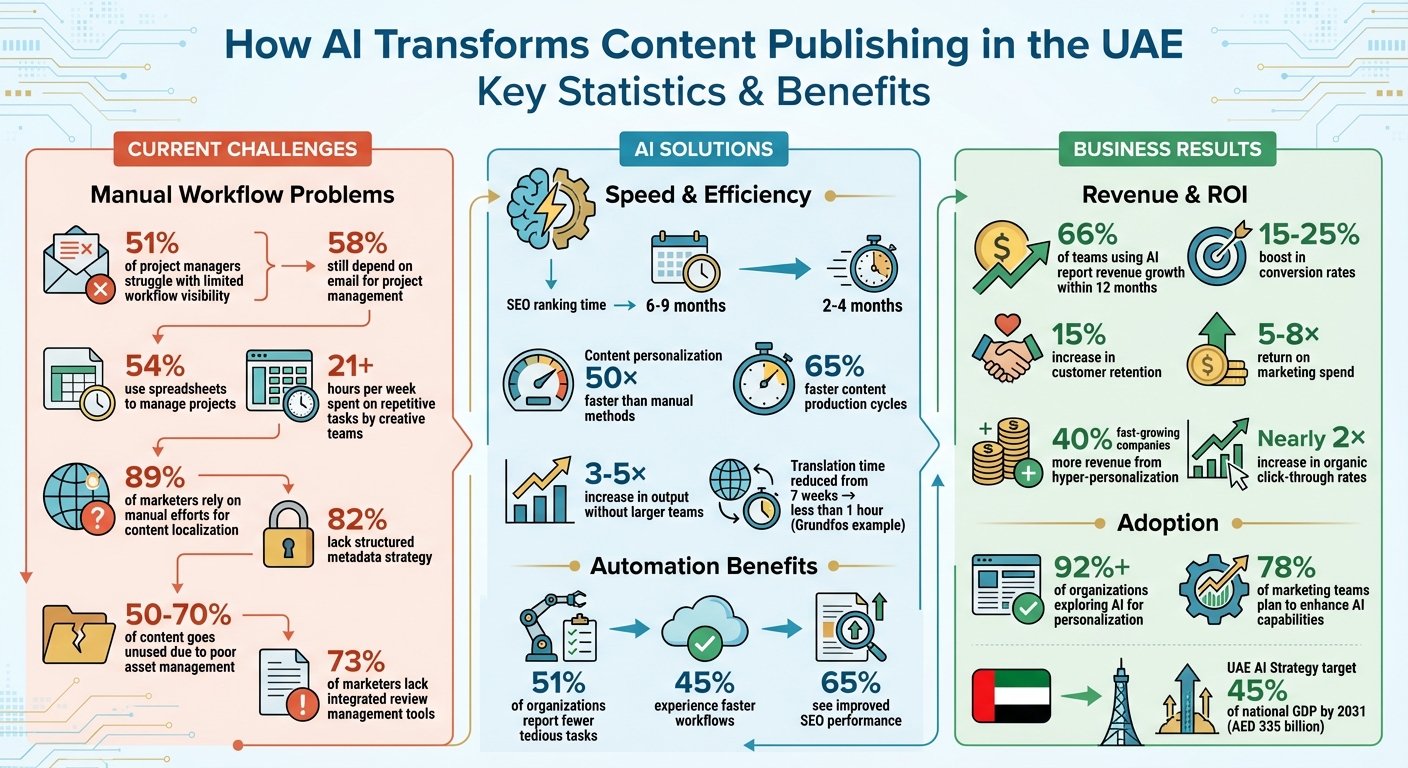 AI Impact on Content Publishing: Key Statistics and Benefits
