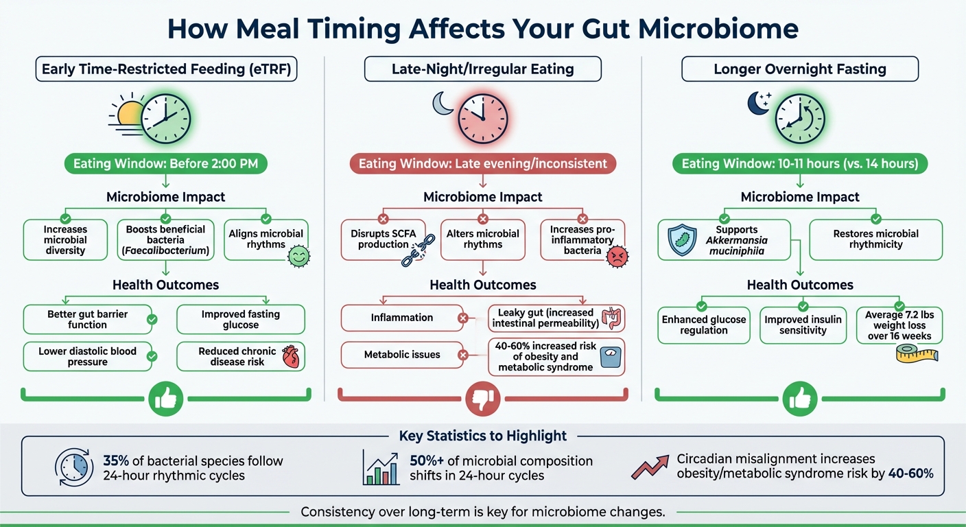 Meal Timing Approaches and Their Impact on Gut Microbiome Health