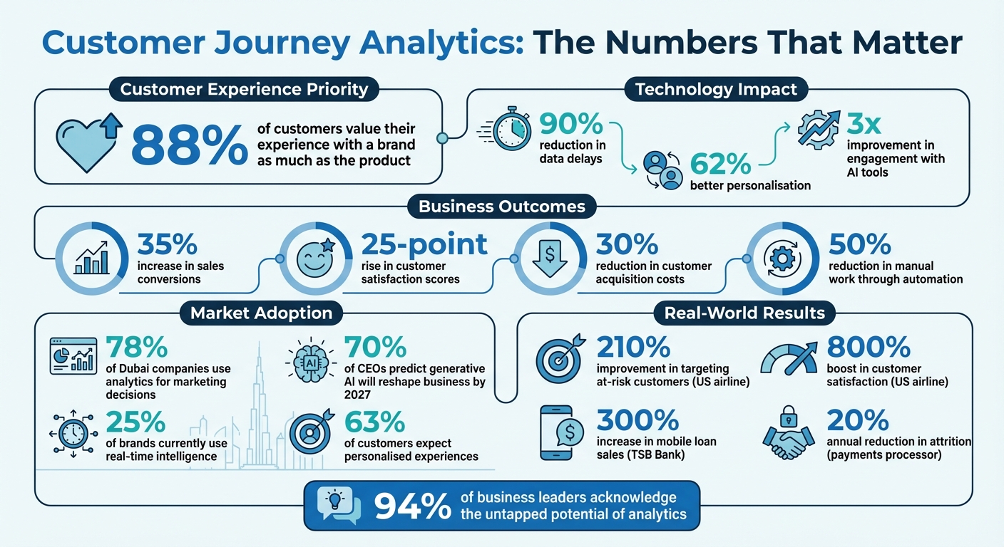 Customer Journey Analytics Impact: Key Statistics and ROI Metrics