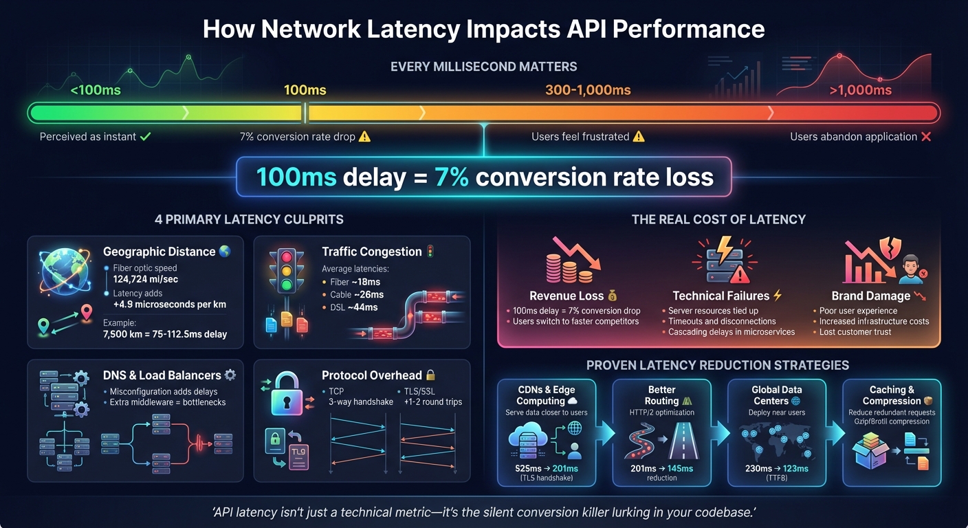 How Network Latency Impacts API Performance and User Behavior