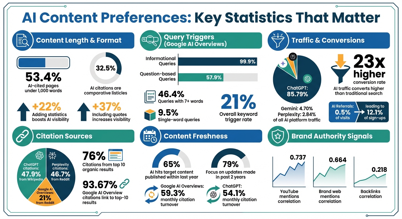 AI Content Preferences: Key Statistics and Performance Metrics