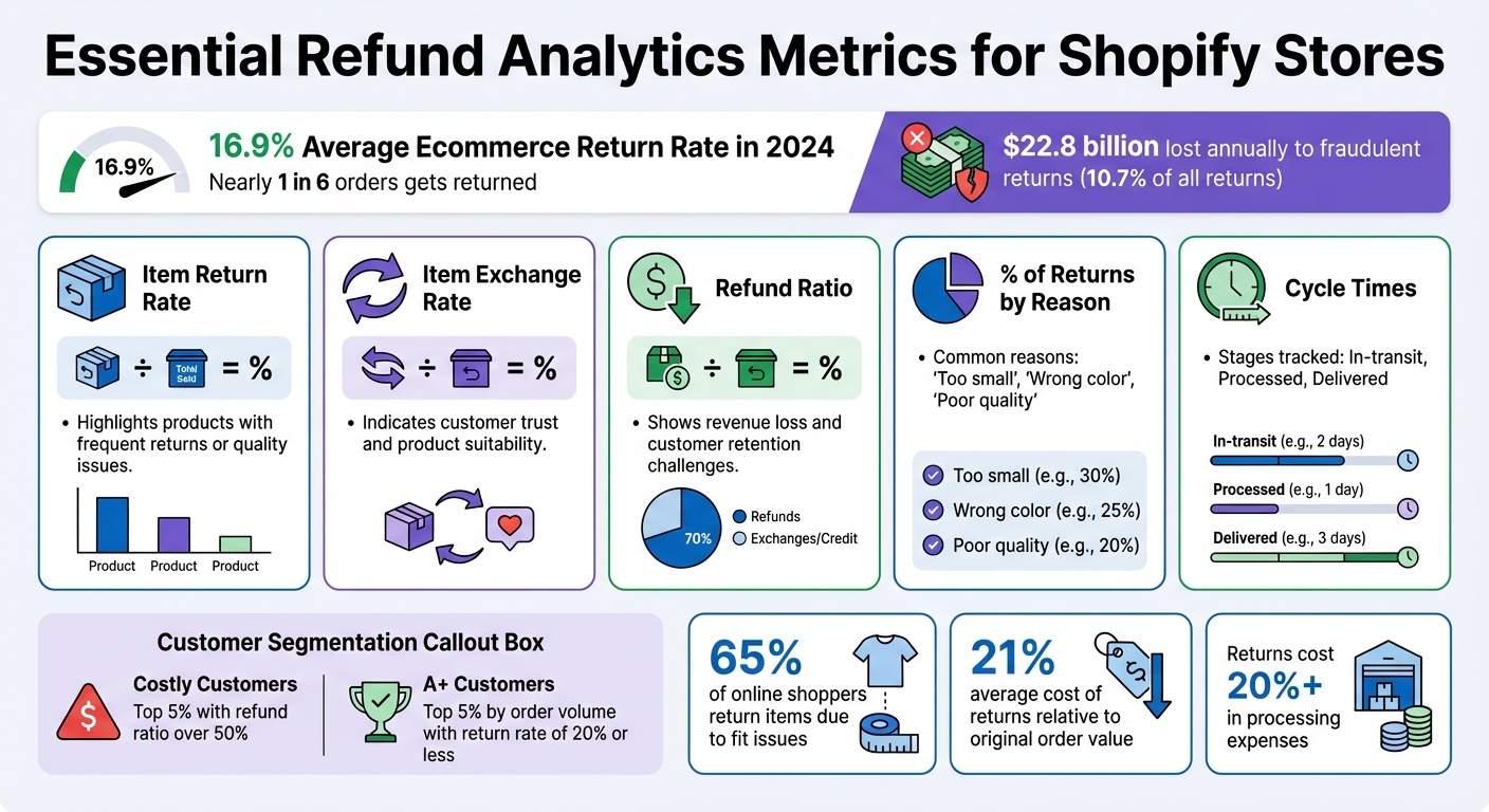 Key Metrics for Tracking and Reducing Ecommerce Refunds