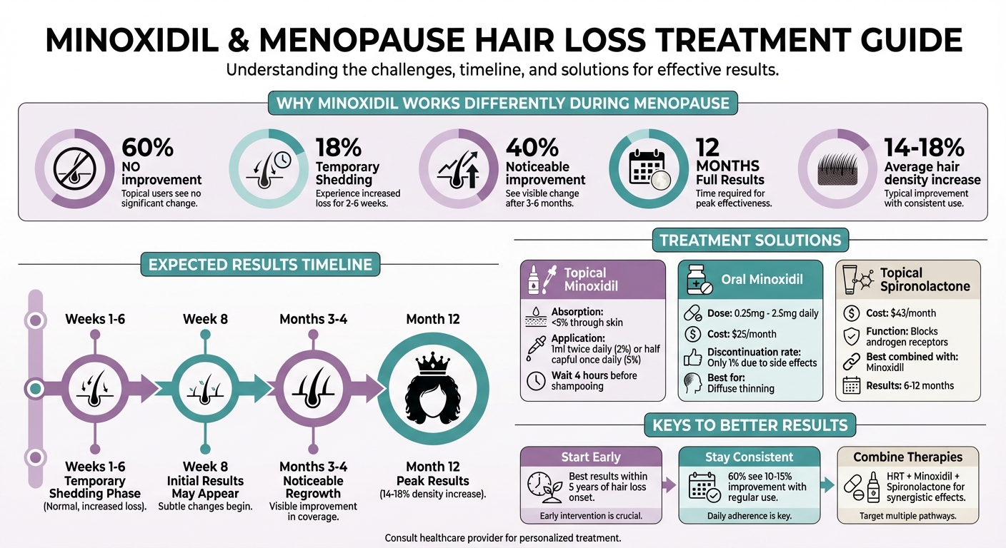 Minoxidil Treatment Options and Effectiveness During Menopause