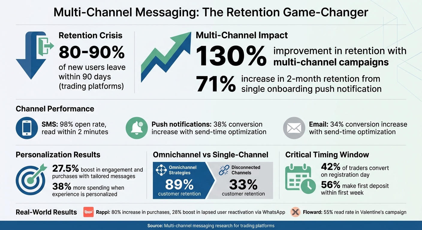 Multi-Channel Messaging Impact on Customer Retention: Key Statistics