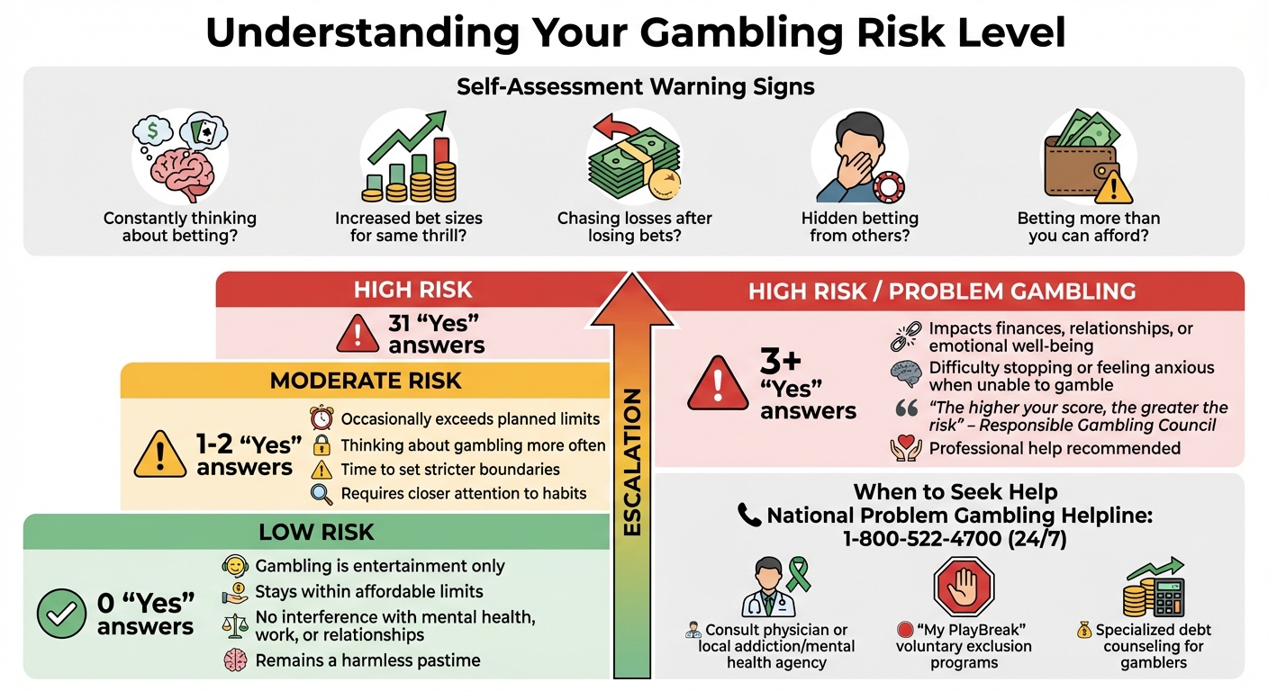 Gambling Risk Assessment: Warning Signs and Risk Levels
