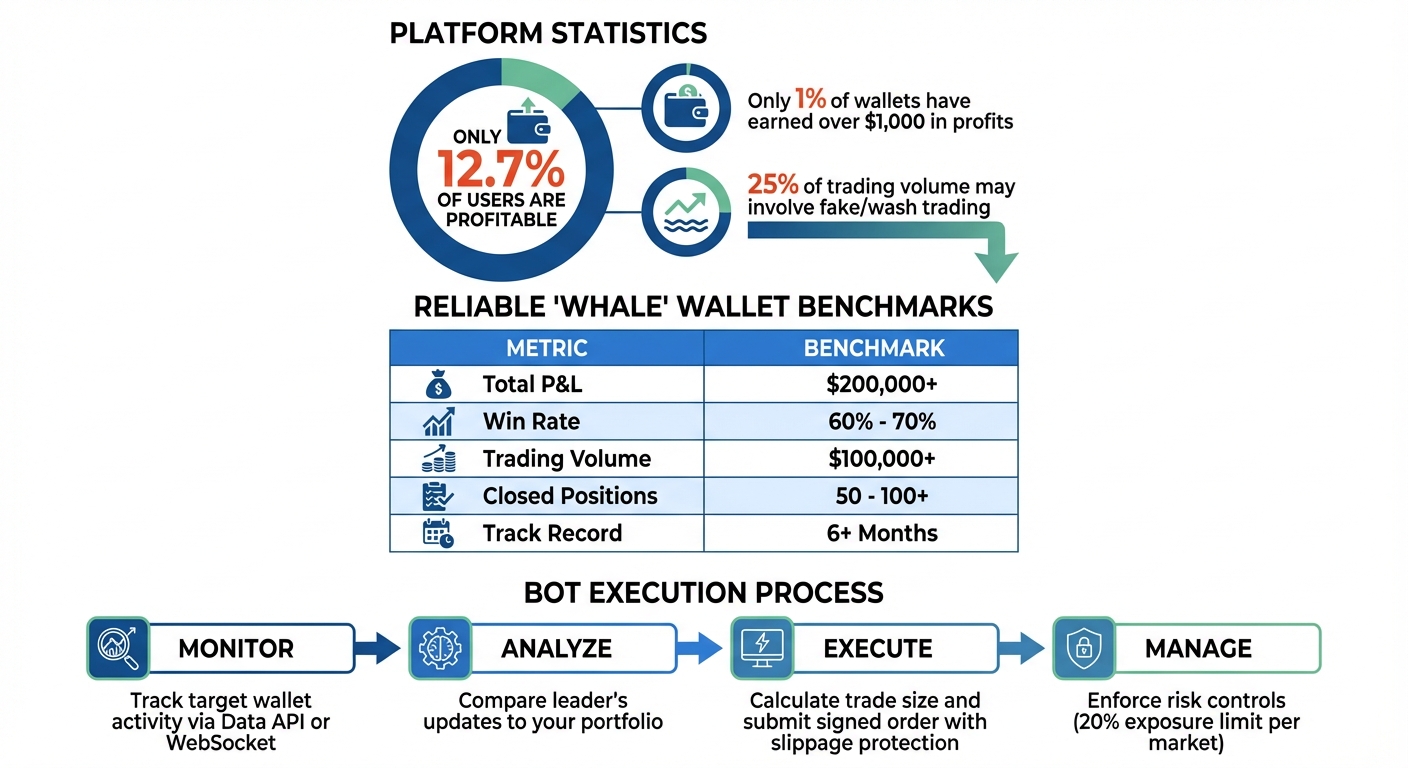 Polymarket Copy Trading Statistics and Profitable Wallet Benchmarks