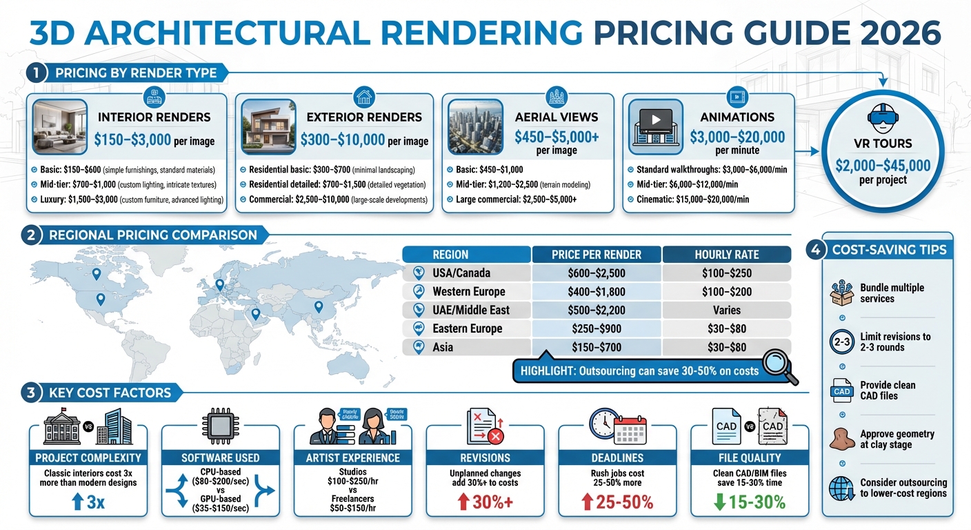 3D Architectural Rendering Cost in 2026 (Global Pricing Guide ...
