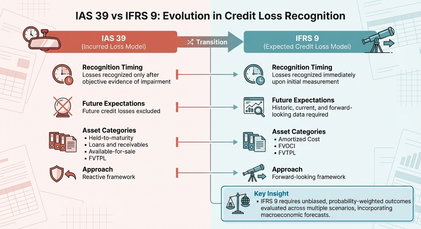 IAS 39 vs IFRS 9: Key Differences in Credit Loss Recognition