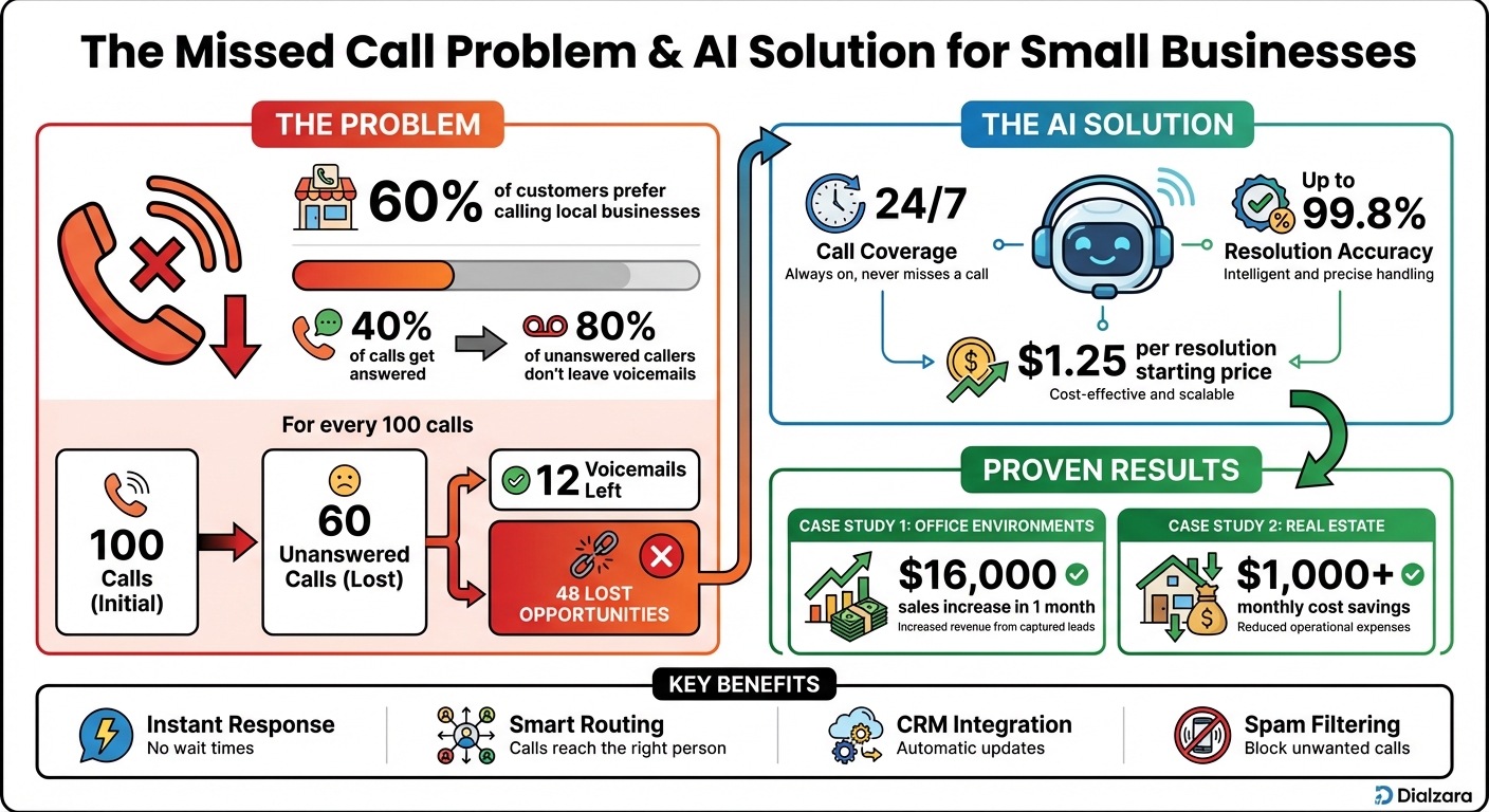 How AI Phone Systems Help SMBs Recover Lost Revenue from Missed Calls