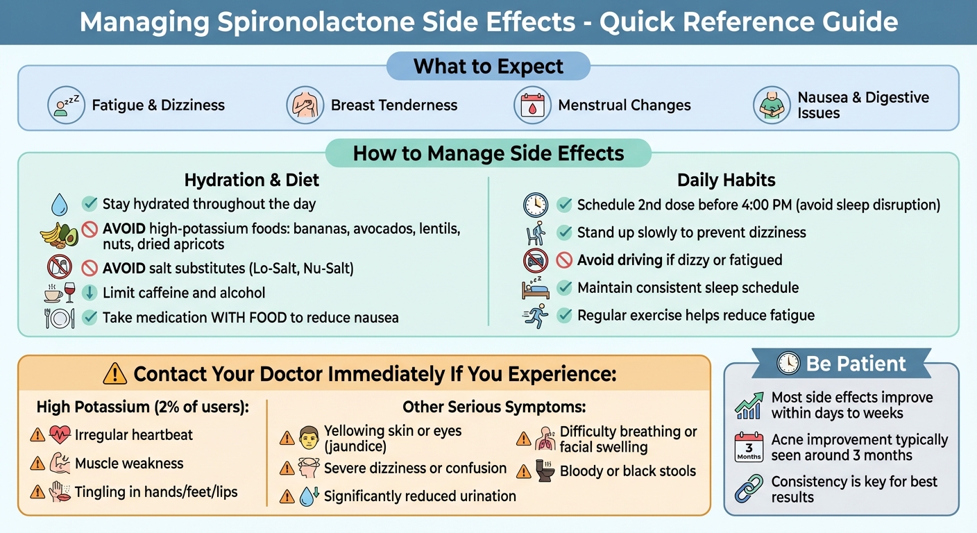 Quick Guide to Managing Spironolactone Side Effects