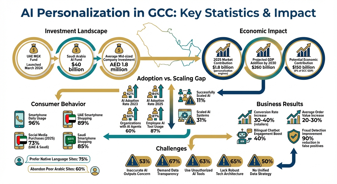 AI Personalization in GCC: Key Statistics and Investment Trends 2024-2030