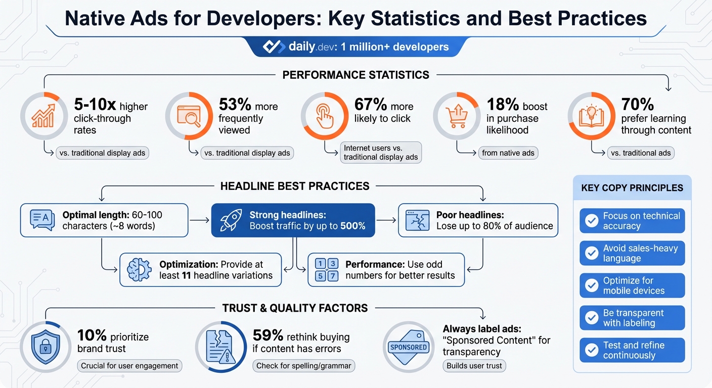 Native Ads for Developers: Key Statistics and Best Practices