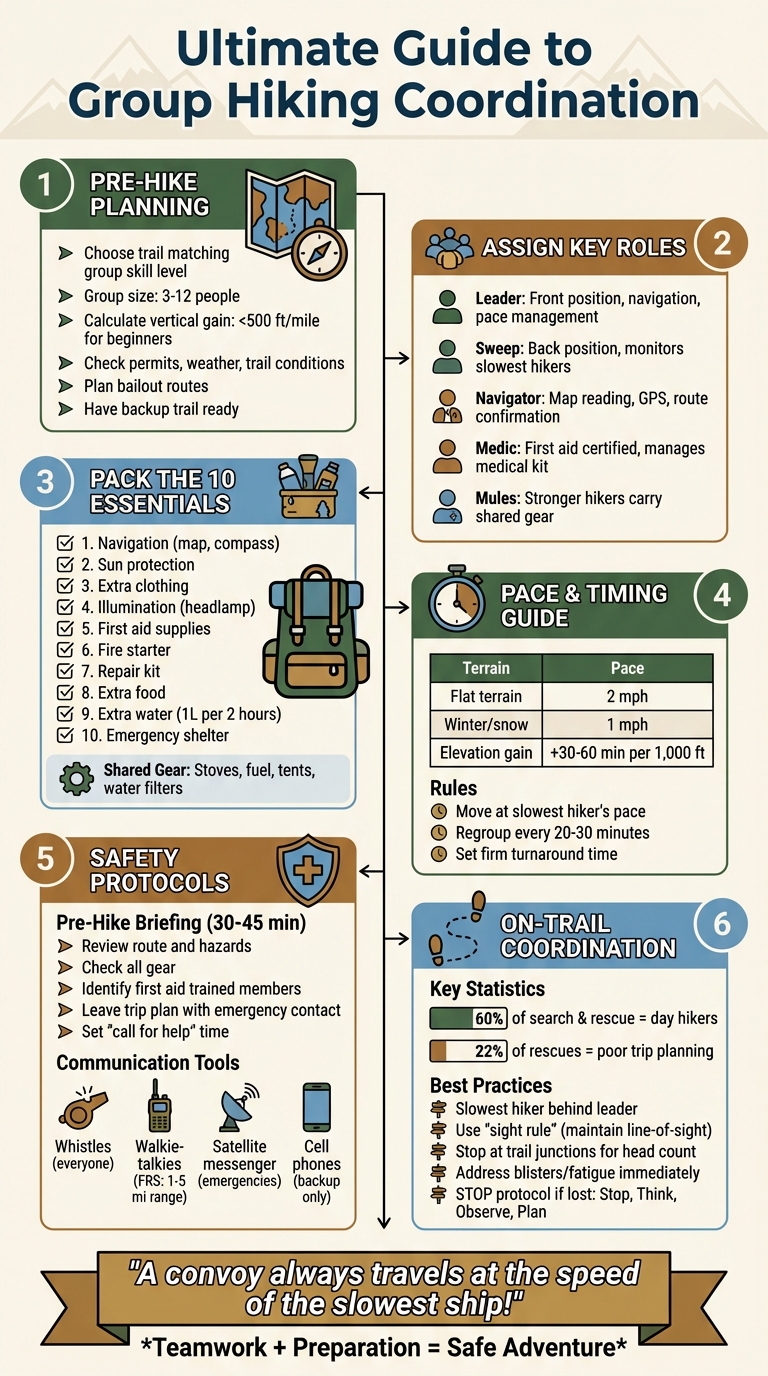 Essential Steps for Planning and Executing a Safe Group Hike