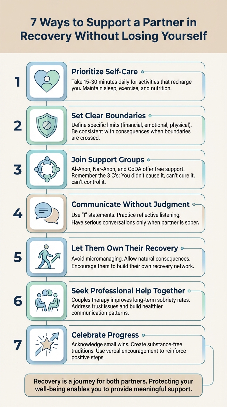 7 Ways to Support a Partner in Recovery While Protecting Your Well-Being