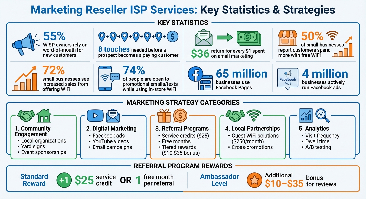 Marketing Statistics and Strategies for Reseller ISP Services