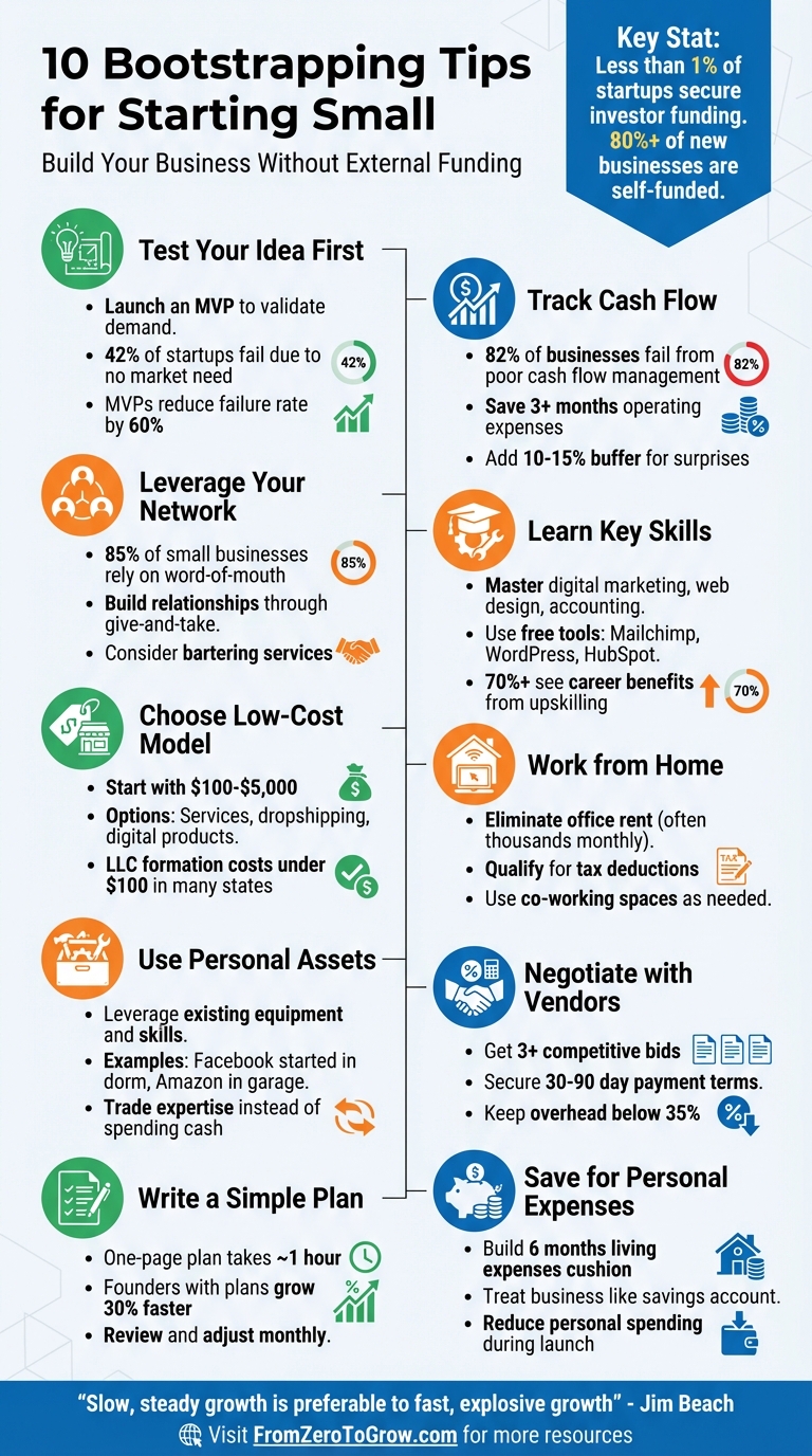 10 Essential Bootstrapping Tips for Starting a Business with Limited Resources