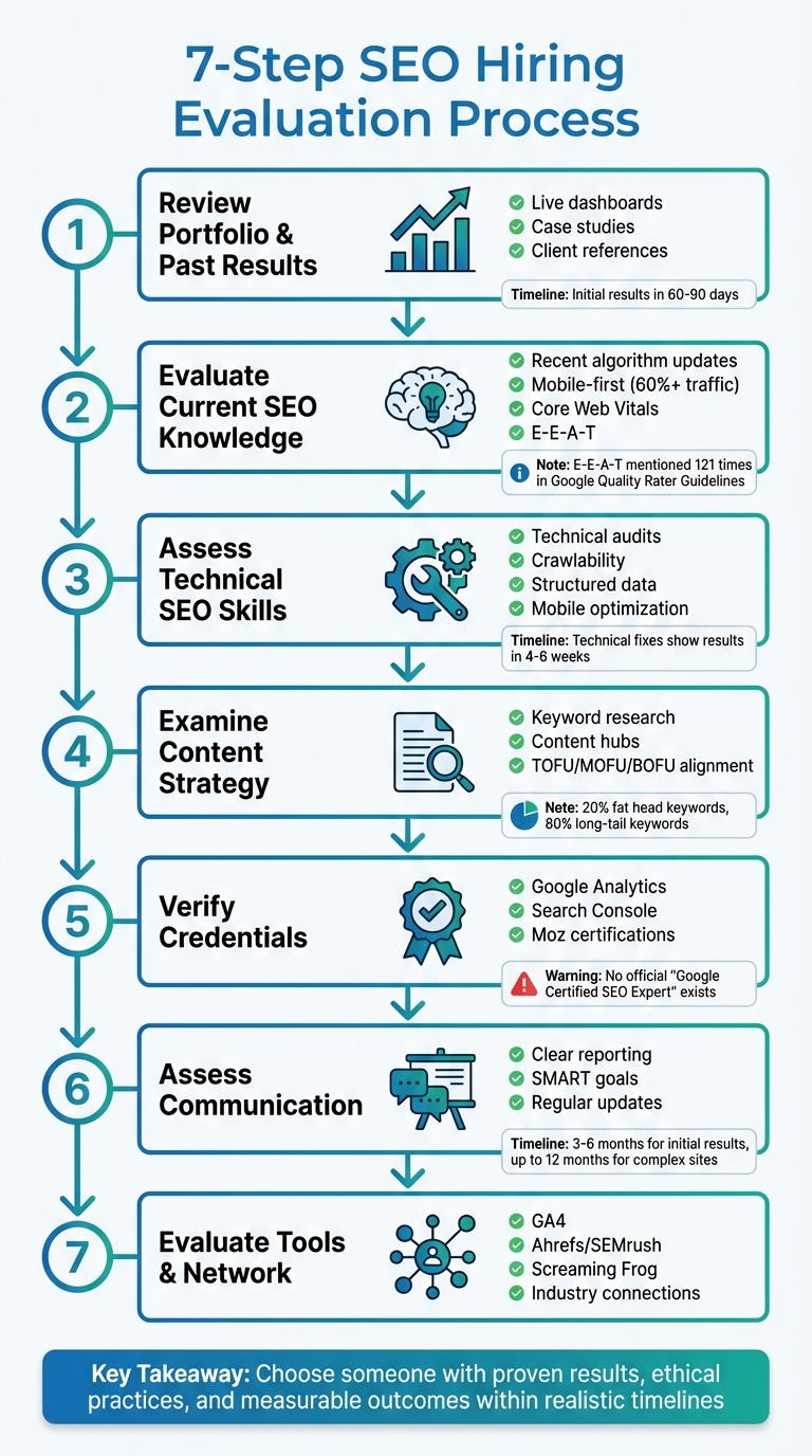 7-Step Process to Evaluate SEO Candidates Before Hiring