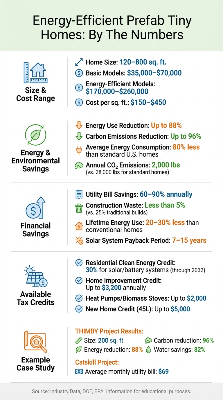 Energy-Efficient Prefab Tiny Homes: Cost Savings and Environmental Impact Statistics