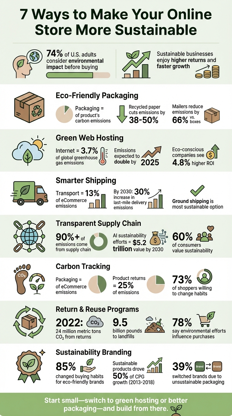 7 Ways to Make Your Online Store More Sustainable