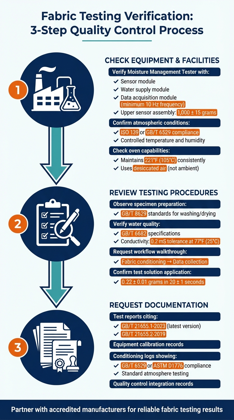 Complete Fabric Testing Verification Process for China Sourcing