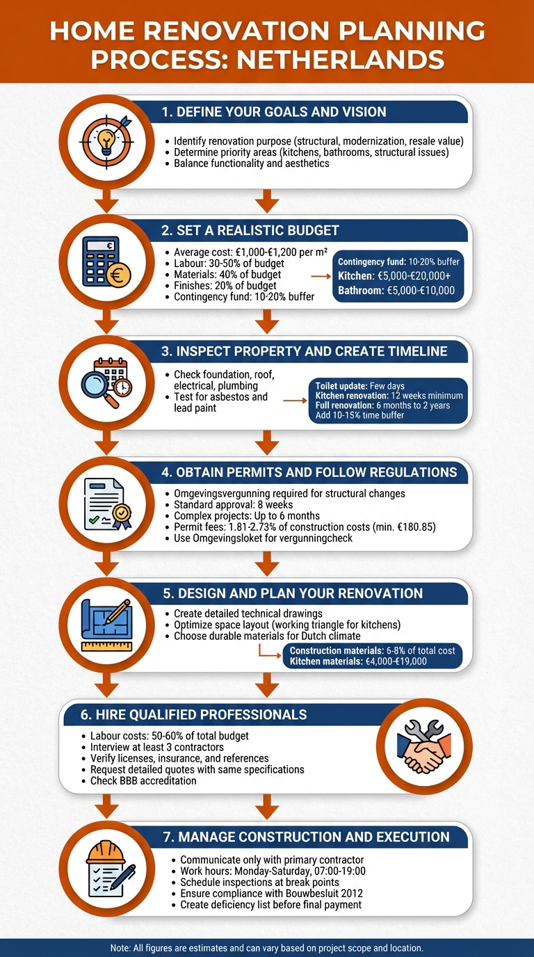 7 Essential Steps to Plan a Home Renovation in the Netherlands