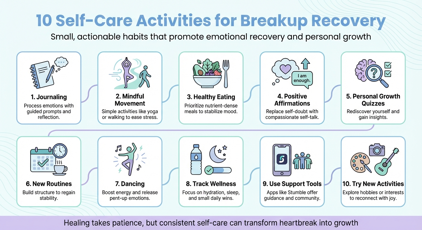 10 Self-Care Activities for Breakup Recovery