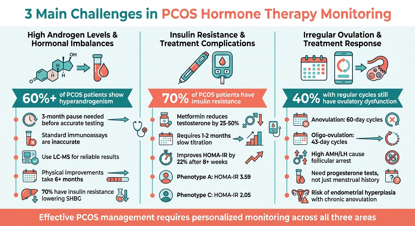 3 Main Challenges in PCOS Hormone Therapy Monitoring