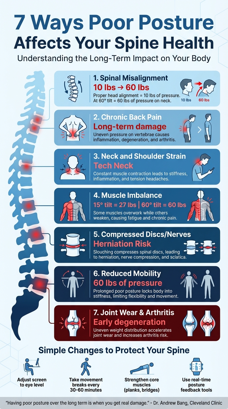 7 Ways Poor Posture Affects Your Spine Health and How to Prevent Damage