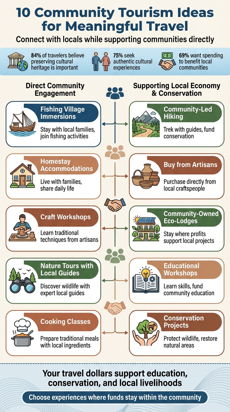 10 Community Tourism Ideas for Meaningful Travel