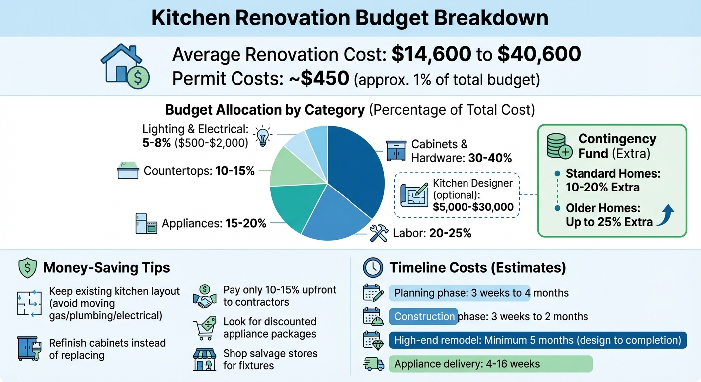 Kitchen Renovation Budget Breakdown and Cost Distribution Guide