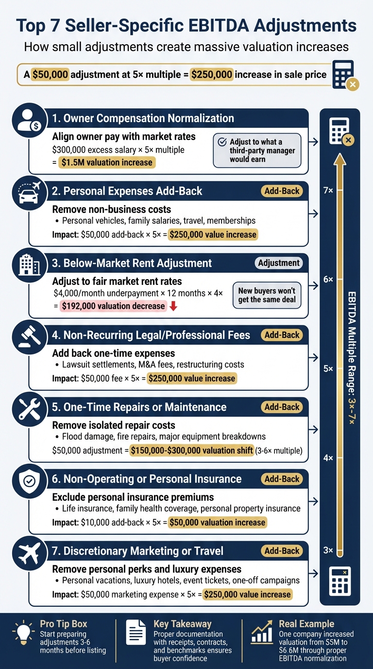 7 Key EBITDA Adjustments That Increase Business Valuation