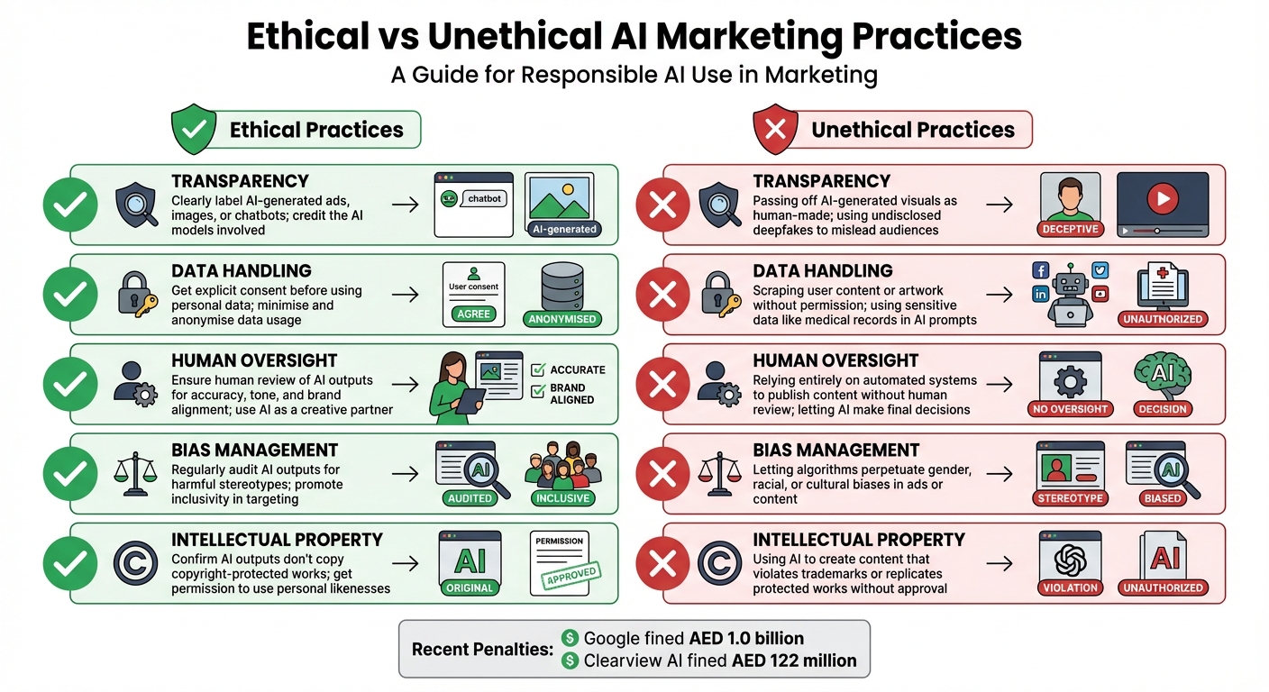 Ethical vs Unethical AI Marketing Practices for UAE Marketers