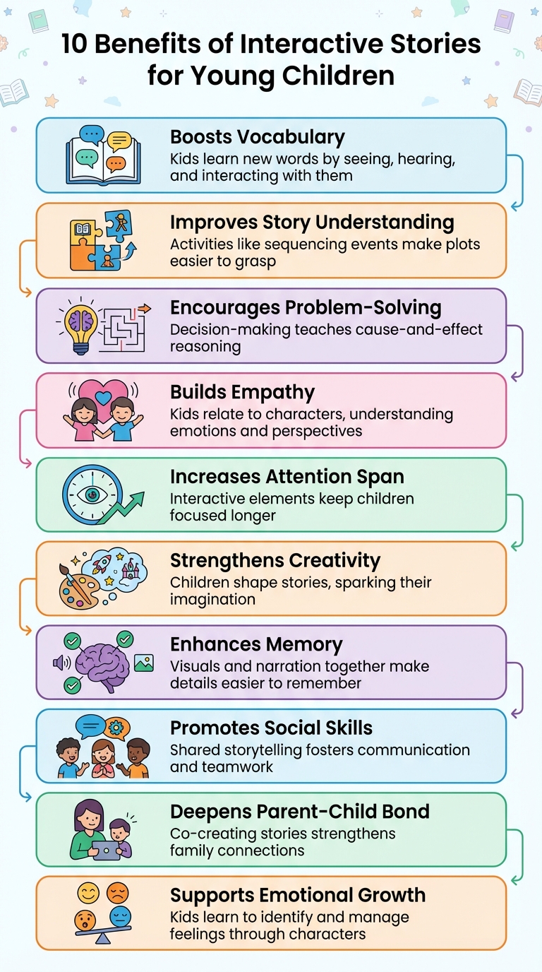 10 Benefits of Interactive Stories for Young Children