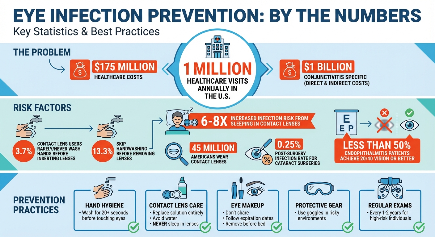 Eye Infection Prevention Statistics and Key Hygiene Practices